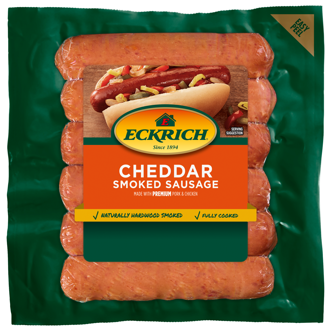 Jalapeno & Cheddar Smoked Sausage Links | Eckrich